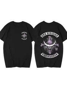 One Piece Whitebeard Pirates 2nd Division Commander Theme Oversized T-Shirt, Loose Fit, Unisex, Casual Style, All Seasons