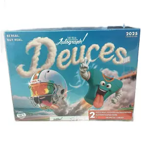 PYD- (1)- Deuces Box Break- The Real Autograph- Guaranteed Sports Trading Cards