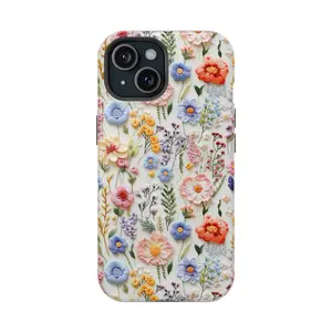 Wildflower Phone Case, Floral Phone Case Compatible, Tough Cases  iPhone 17 Air 16Pro Max 15 14Plus 13 12 11  XS