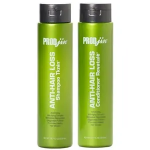 PRODJIN Thickening Set - Anti-Hair Loss Shampoo & Conditioner with Aloe Vera, Moisture, and Biotin for Improved Hair Health