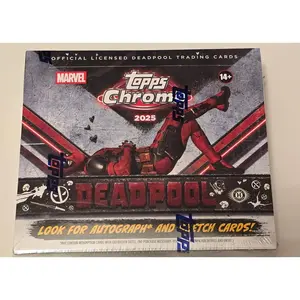 Marvel Deadpool Chrome Hobby Box