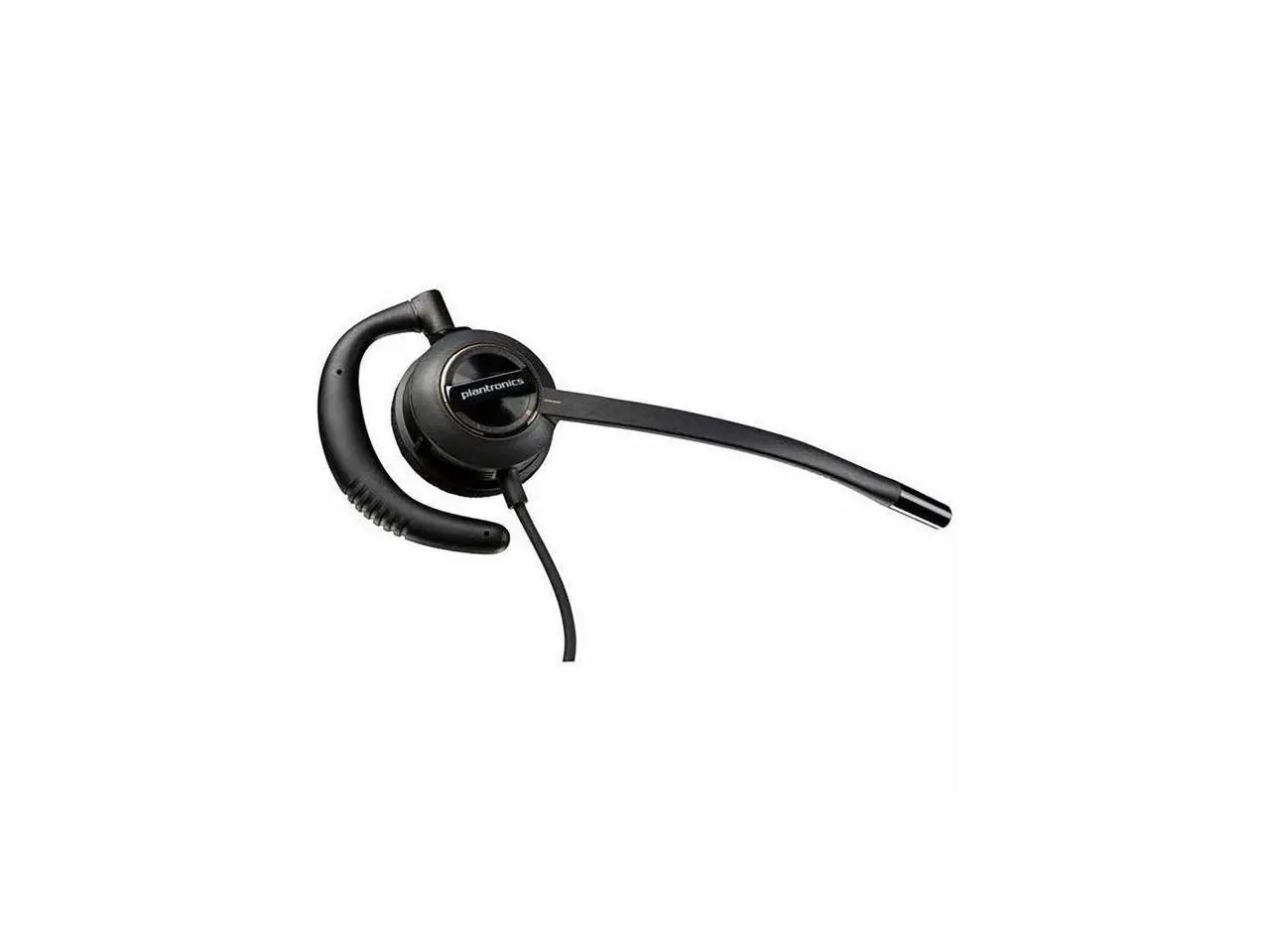 Poly EncorePro HW530 Quick Disconnect Headset - Mono - Mini-phone (3.5mm) - Wired - 20 Hz - 16 kHz - On-ear - Monaural - Ear-cup - 2.92 ft Cable - Omni-directional, Noise Cancelling Microphone - Black