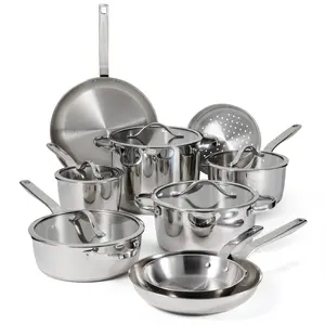 Tempo Tri-Ply Base Stainless Steel Cookware Set