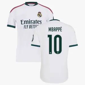 [New] Unisex Soccer/Football Real Madrid Team Mbappé #10 2026/27 Home Replica jersey - White SJ5