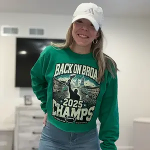 BACK ON BROAD- Philadelphia football champs sweatshirt kelly green