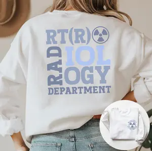Radiology Department Sweatshirt • Radiology Gifts • RAD Tech Sweater • Xray School Graduation Gift • X-ray Technologist • Xray Tech Gifts