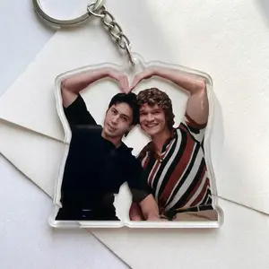 Cute Rozanov Hollander Heated Rivalry Keychains, Ilya Rozanov And Shane Hollander Keychains, Gift For Her