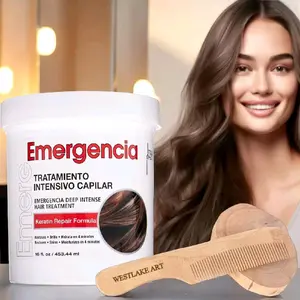 Emergencia Deep Intense Hair Treatment | Keratin Formula for Shine & Strength | 16oz