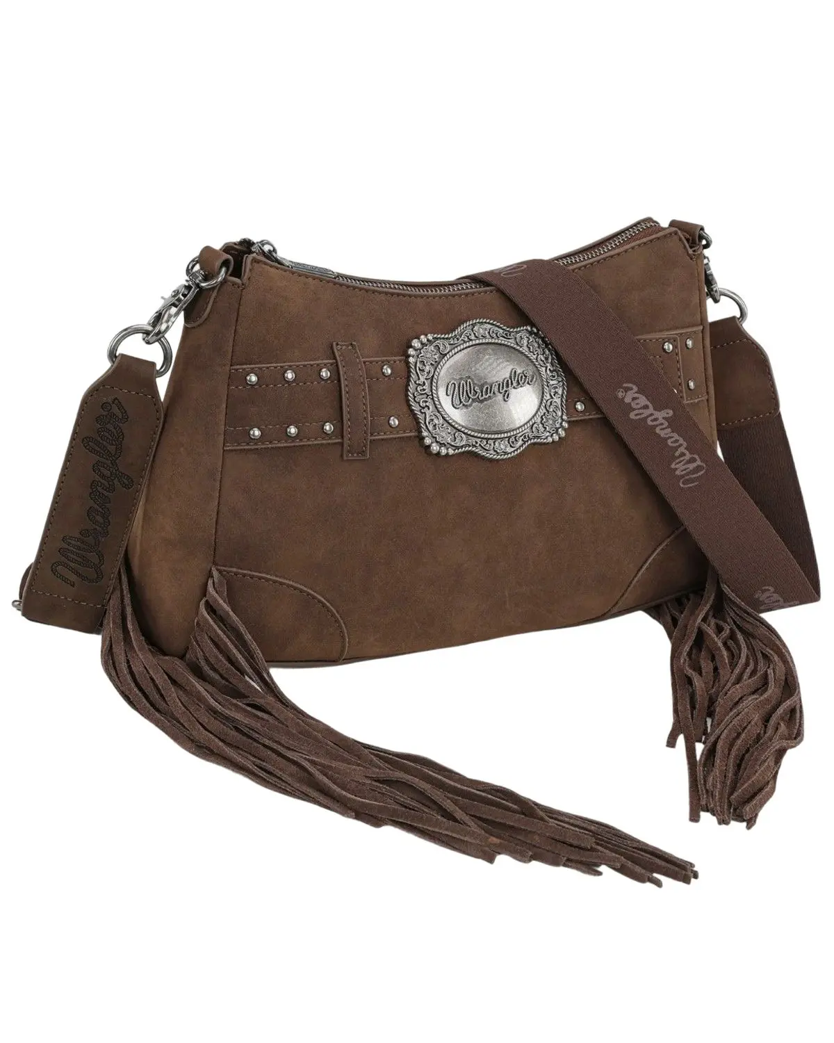 Wrangler Women's Women'S Fringe Buckle Hobo Bag - Wg241-2022-Cf
