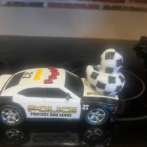 White rubber duck bedazzled