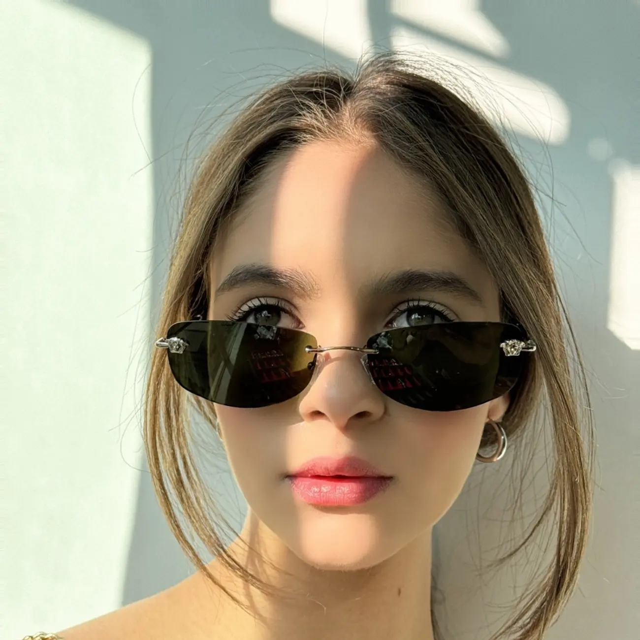 VE2279 Walen European and American Ins sunglasses, metal personality fashion sunglasses
