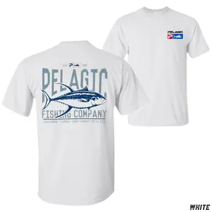 Pelagic Fishing Company Tuna T-Shirt, Offshore Fishing Graphic Tee,  Soft Cotton Blend Shirt for Men & Women, Coastal Lifestyle & Fishing Enthusiast Gift