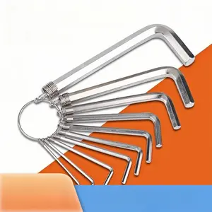 L-type high-strength hex key, star spline socket wrench, multi-function hardware hand tool