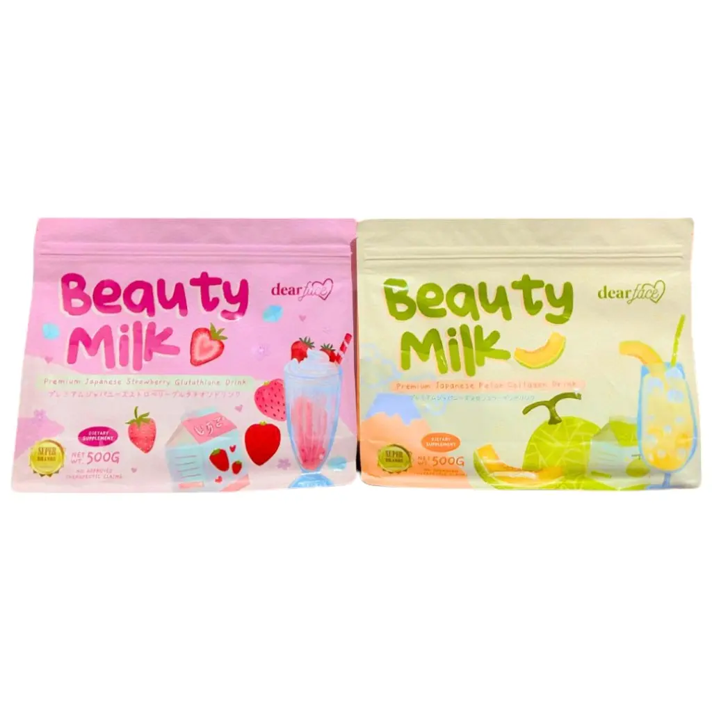 Dear Face Supersized Beauty Milk Collagen Glutathione Drink Powder 500g - 1 pack Fitness Edible - TikTok Shop Dear Face Supersized Beauty Milk Collagen Glutathione Drink Powder 500g - 1 pack Fitness Edible - TikTok Shop