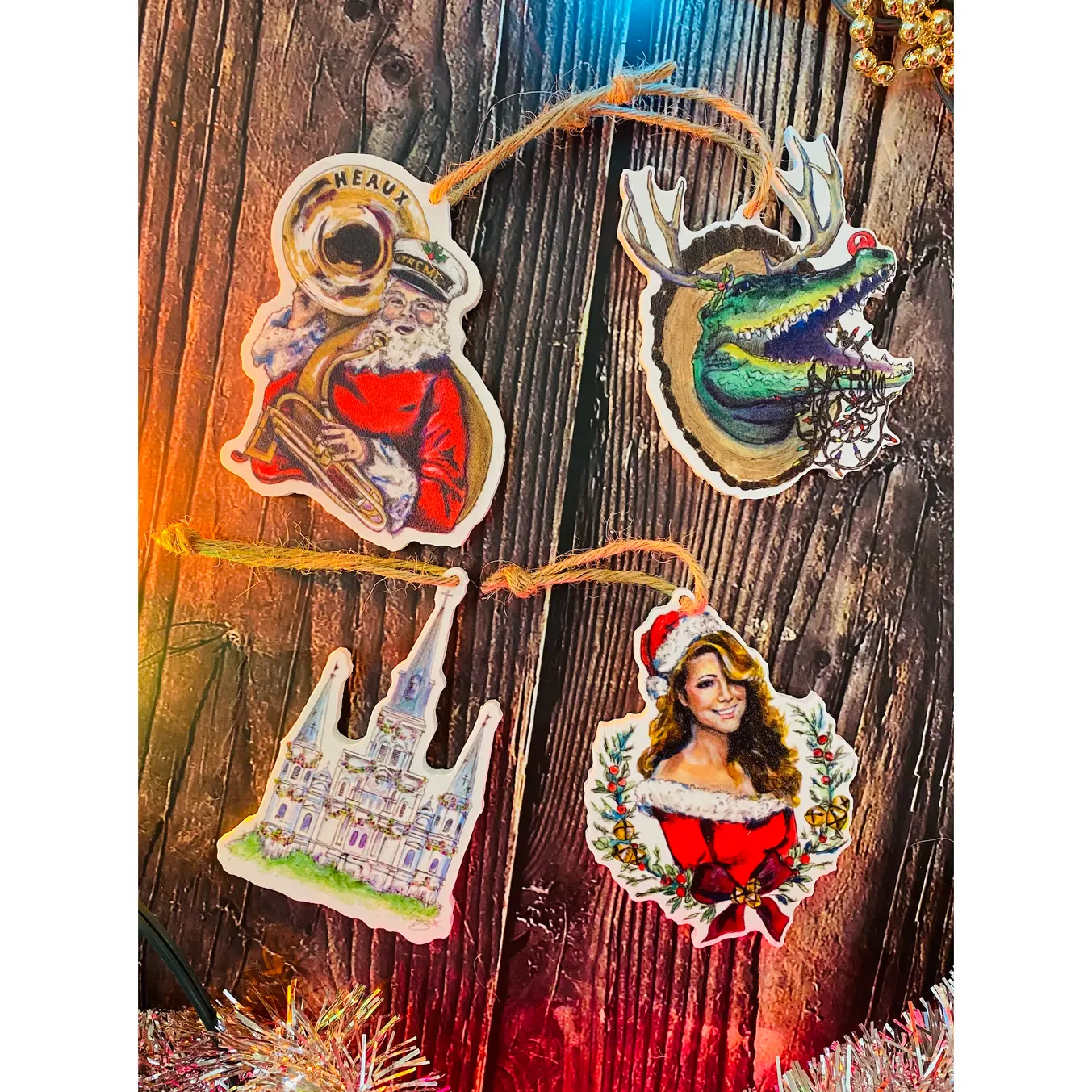 Christmas Ornament 4 pack