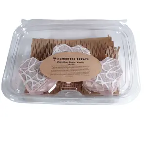 Homestead Treats Valentines Cakes Freeze Dried Candy Seasonal - Vanilla, Chocolate, Strawberry Flavors - Perfect for Desert - 3 Pack Resealable Snacks Freeze-Dried Candy