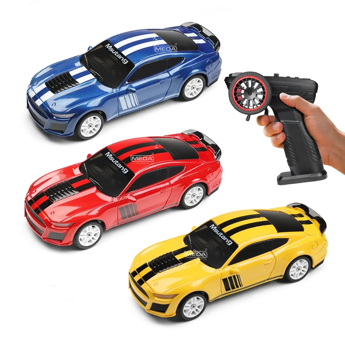 WLtoys K4308 Remote Control Car 1:43 Electric Four-wheel Drive RC Drift Car Simulation Sports Car Model Toy Remote Controlled Car RC Cars (Remote control need 4 * 1.5V AAA battery，not included)