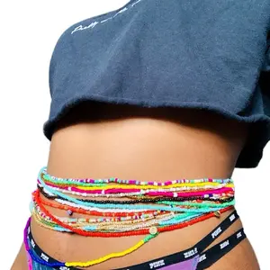 African Beaded Stretchy Waist Beads for Women - Fashion Accessory