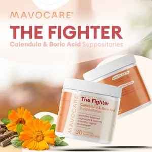 The Fighter Boric Acid Suppositories with Calendula