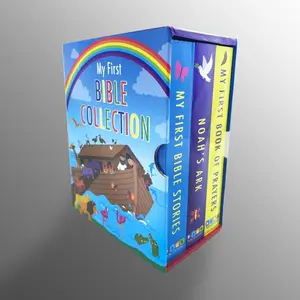 My First Bible Boxed Series - Sturdy Board Books, Vibrant Illustrations for Ages 1-6, Early Learning Faith-Based Children's Picture Books