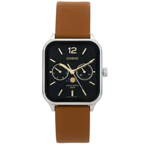 Casio Moon Phase Watch in Brown & Black