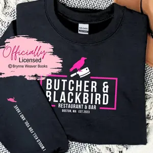 Officially Licensed - Butcher & Blackbird, Brynne Weaver, Smut Gift, Book Sweatshirt, Dark Romance, Romantasy, Bookish merch, Booktok Merch Fit Womenswear Fleece Cotton