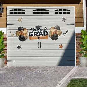 VictoryStore Large Star-Shaped Graduation Fridge Magnets - Indoor-Outdoor Waterproof Home Decoration, Rectangle Garage Door Accent, Graduation Gifts