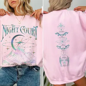 Velaris The Night Court Acotar Sweatshirt, Velaris The Night Court, Court Of Dreams Sweatshirt
