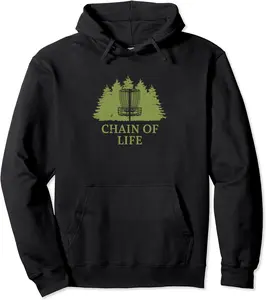 Chain of Life Disc Golf Sports Lover Golfer Sport Player Pullover Hoodie - Nallelycor Shop 78B0CP97192K