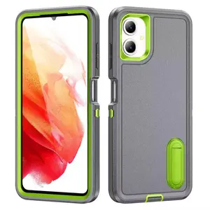 Fin 3 IN1 for Samsung Galaxy S22 S23 S24 S25 FE S26 Ultra A17 A16 A15 A56 A36 A26 A54 A14 A53 A13 A06 Heavy Duty Shockproof Case