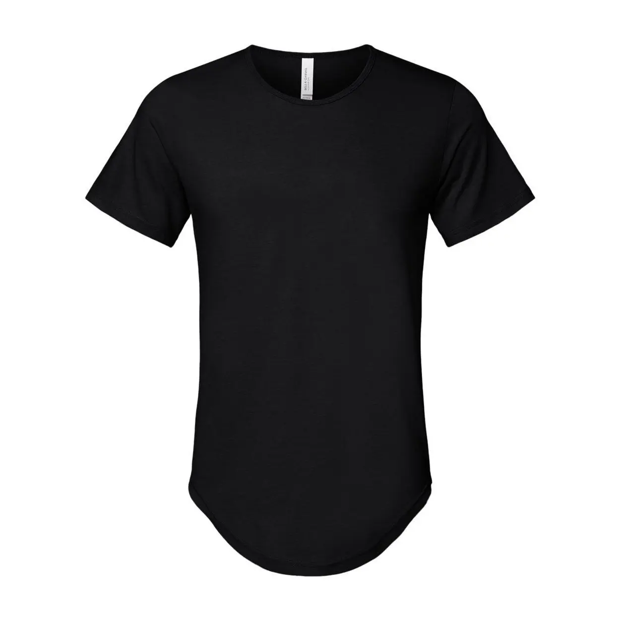 BELLA + CANVAS Jersey Curved Hem Tee
