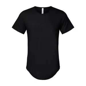 BELLA + CANVAS Jersey Curved Hem Tee
