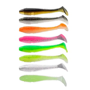 Salt Grabber soft paddle tails by Tag Em' Out