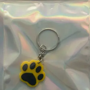 Paw Keychain - Different Colors Design - Keeps Memories Close - Perfect for Pet Lovers