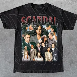 Scandal Tv Show 2012 Drama Vintage T-Shirt, Gift For Woman and Man Unisex T-Shirt