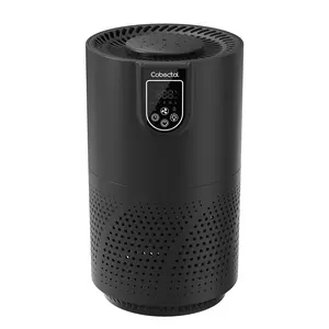 Aroma Diffuser and Air Purifier Combo for Home, 3 in 1 Filter plus Essential Oil Tray, 4 Color Night Light, Quiet Sleep Mode for Dust Pet Hair Smoke Smell