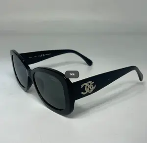 Pre-owned CHANEL Black Frame Eye Glasses CCA6