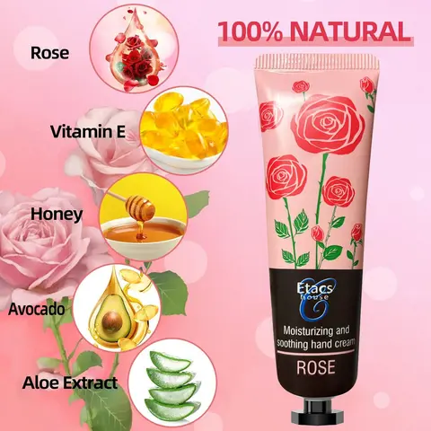1pc Avocado Honey Hand Cream - Single Item, Surprise Scent, Nourishing, Hydrating, Softening, Handy for Workdays and Travel, Compact Portable Daily Hand Care Lotion
