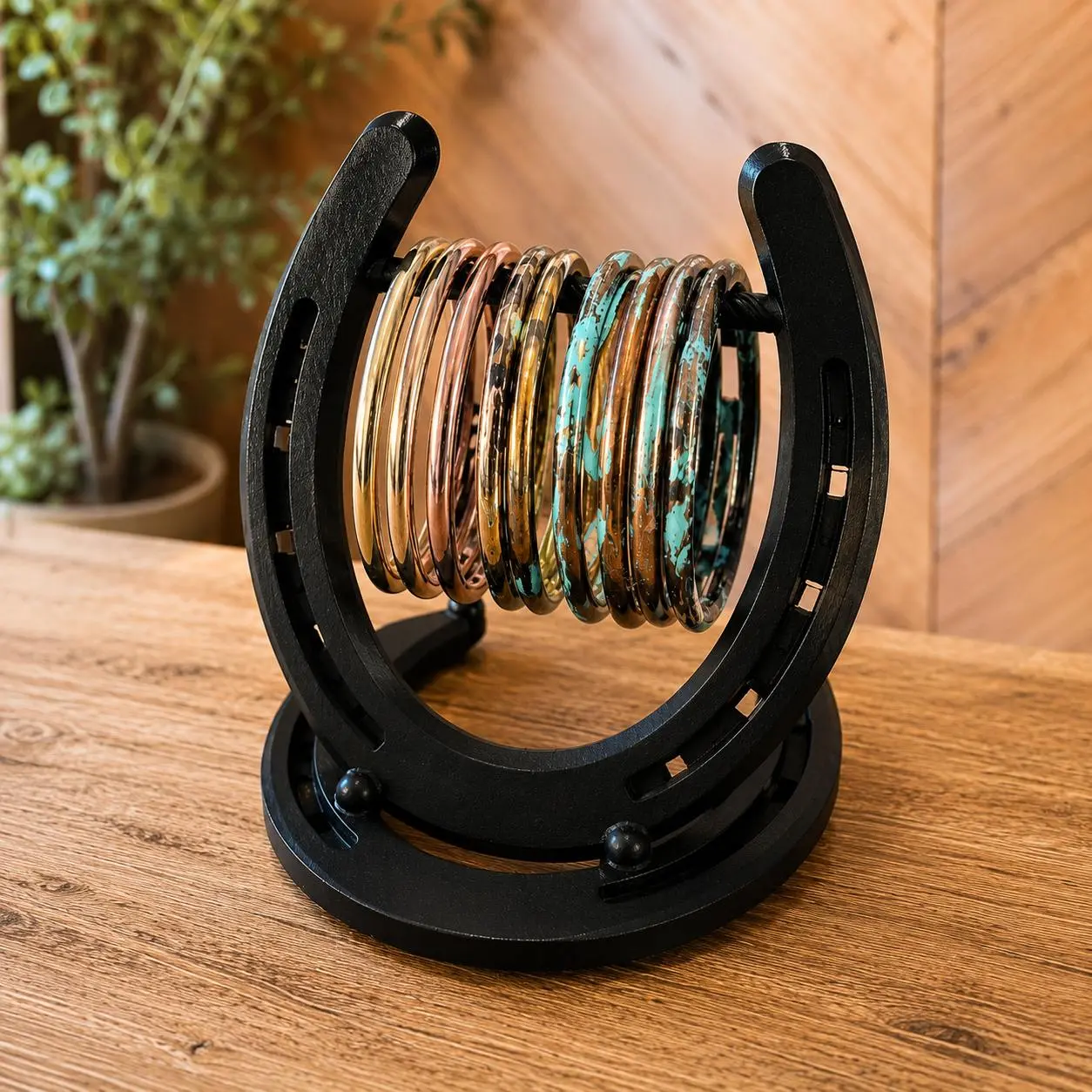 Horse shoe jewelry Bracelet  stand