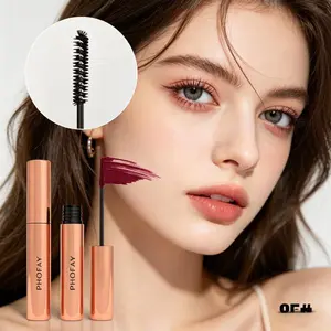 PHOFAY Multi-Color Mascara - Buildable Volume Lash Mascara, Sweat-Resistant Bold Color Payoff Mascara for Everyday & Festival Makeup