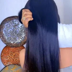 Straight Glueless Wigs Human Hair Ready To Wear Pre Plucked 6x4 Brazilian 13x6 HD Lace Frontal Human Hair Wig For Women 200%