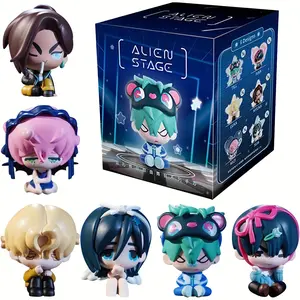 Anime Alien Stage Series Miz SUA Ivan Til Luca Kim Hyun Ah Character Model Collection Display Fan Gift, Ages 15+ Single Box Includes One Random Figure
