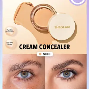 SHEGLAM Nude Rapid Retouch Cream Concealer for Comfortable Makeup