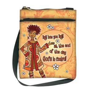 God's in Control Crossbody Travel Purse