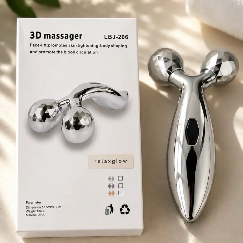 RelaxGlow 3D Facial Massager