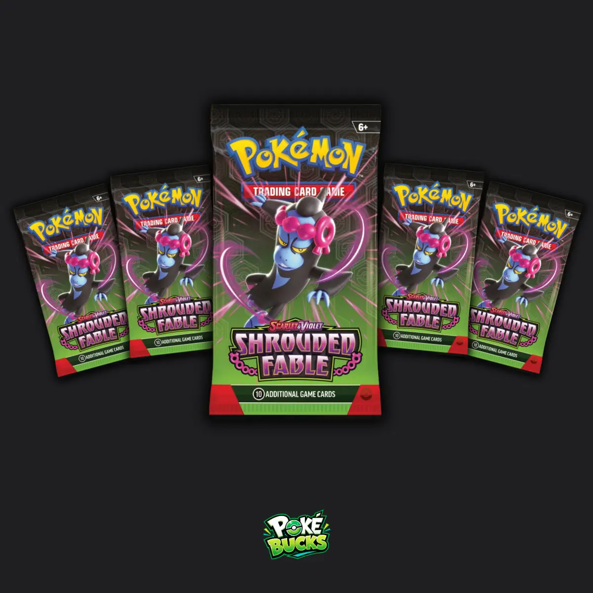 Shrouded Fable - 5 Pokémon Booster Packs