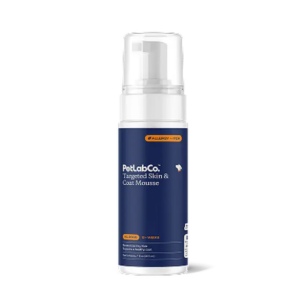 Targeted Skin & Coat Mousse for Dogs - PetLab Co. Targeted Skin & Coat Mousse for Dogs - PetLab Co.