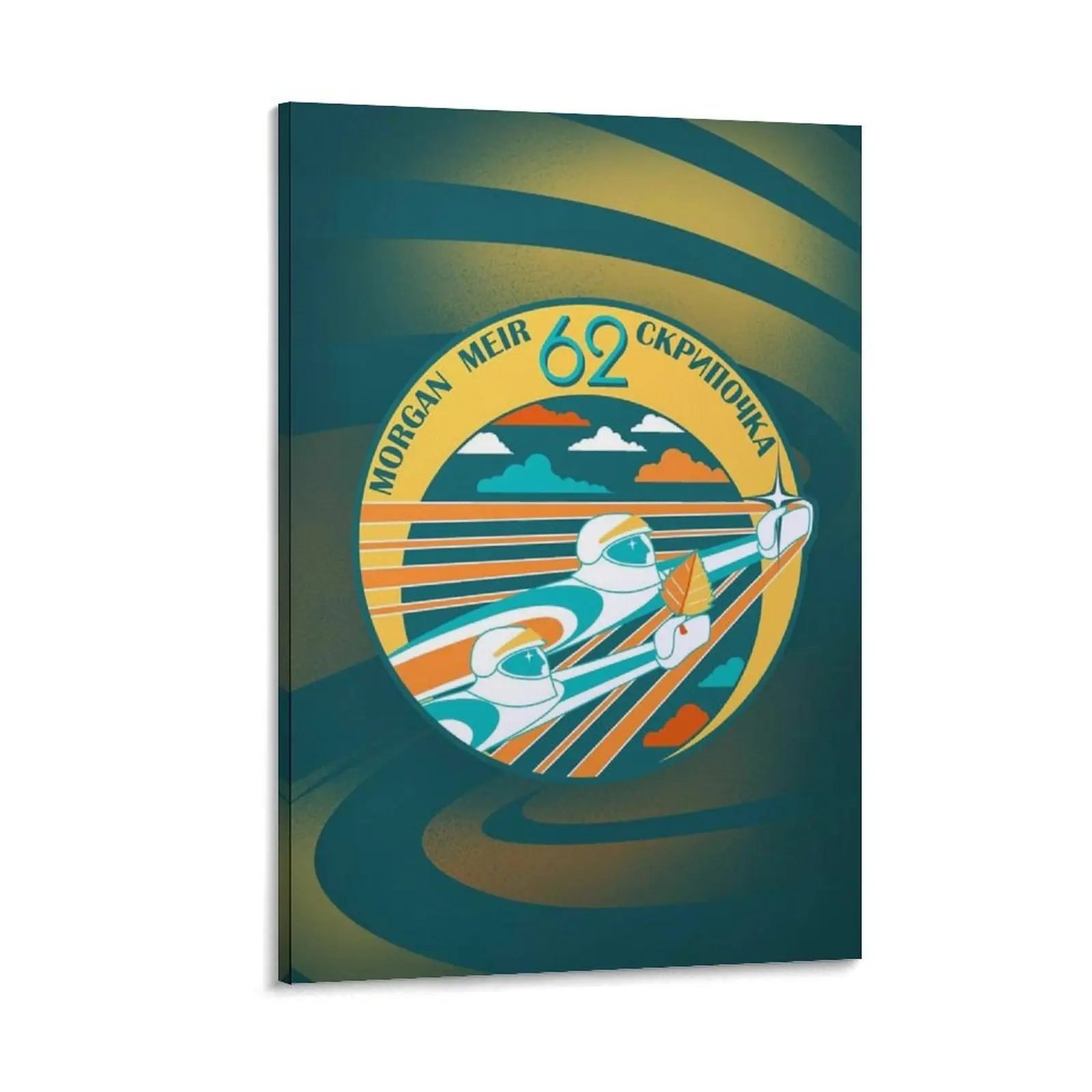 NASA POSTER  Expedition 62 Canvas Poster Bedroom Decor Sports Landscape Office Room Decor Gift Frames Ornaments Wall Decoration Frame-.