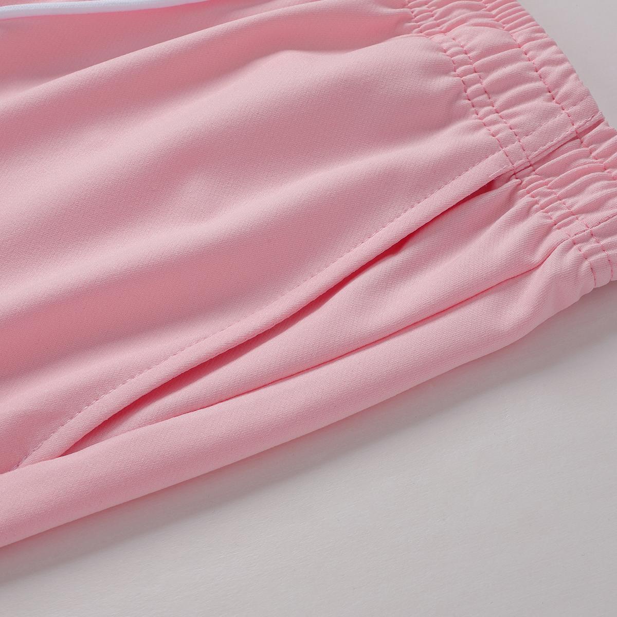 Pack of 5 women’s shorts: athletic shorts, casual shorts, solid color, drawstring elastic waistband; suitable for outdoor sports, fitness, running, and casual wear; women’s shorts, summer clothing.