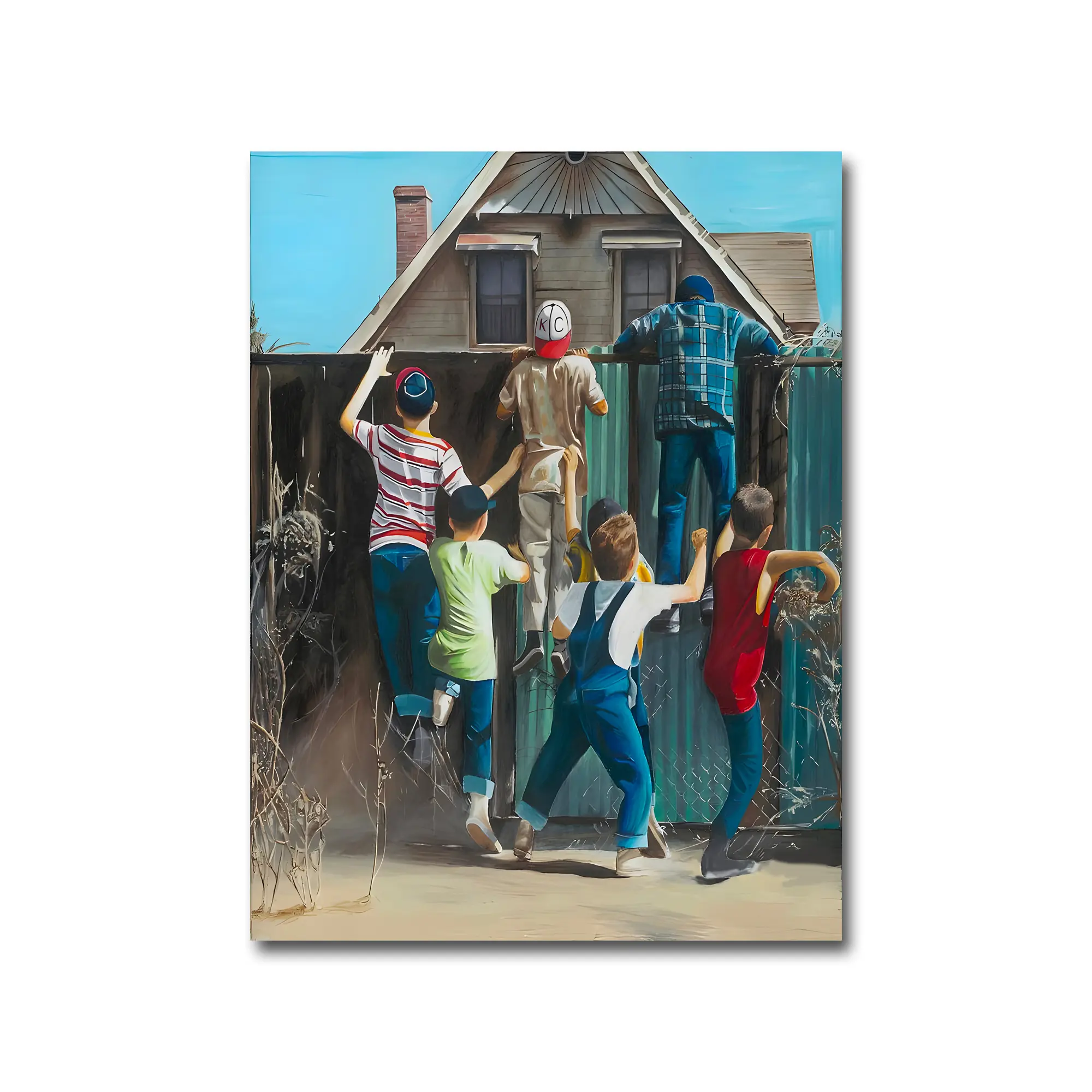 The Sandlot Poster Unframed,The Sandlot Is One of the Best Baseball Movies Poster,The Sandlot Fans Poster No Frame Wall Art Decor